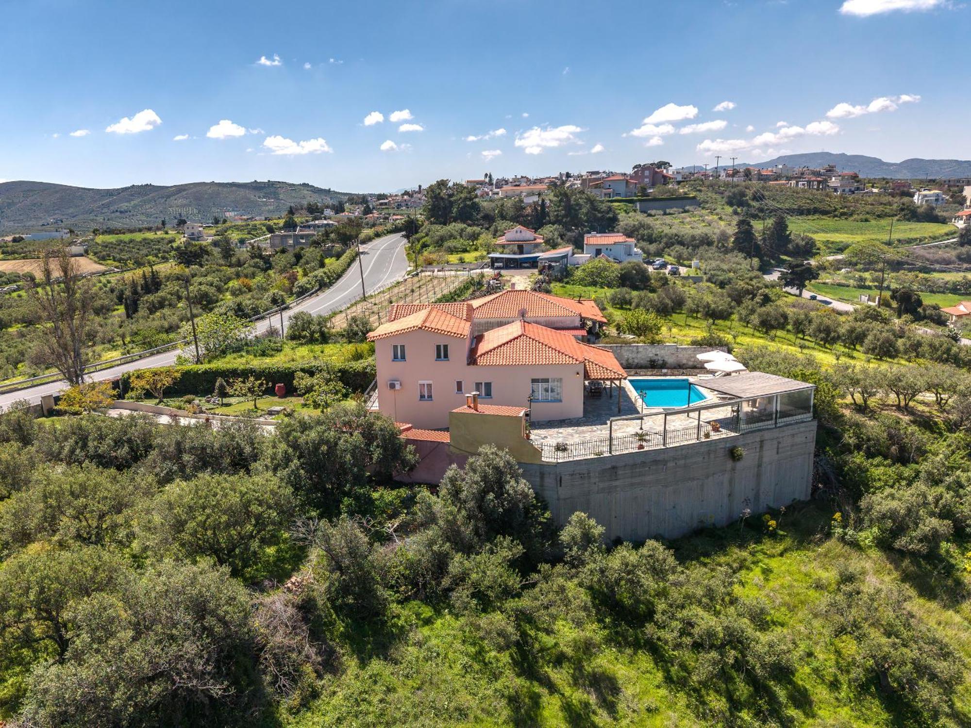 Villa Galini Episkopí- Rethimno Exterior foto